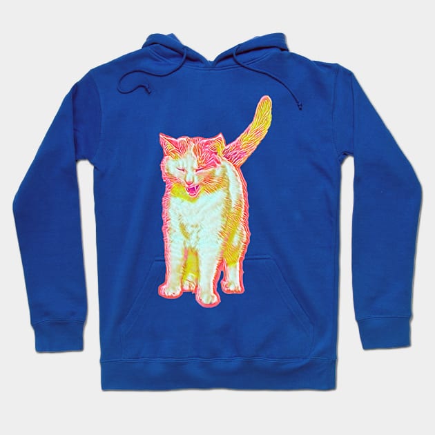 Needy Cat Hoodie by petrasart